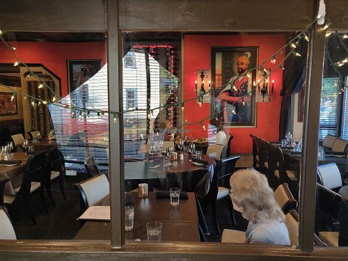 Inside at Bistro Aracosia in Washington