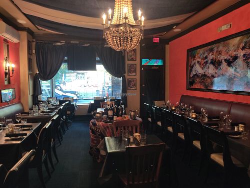 Inside at Bistro Aracosia in Washington