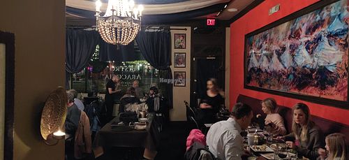 Inside at Bistro Aracosia in Washington