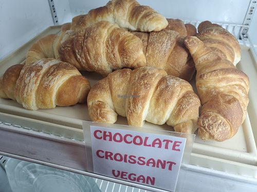 Vegan croissants at Mediterraneo Pizza & Pasta in Koh Phangan