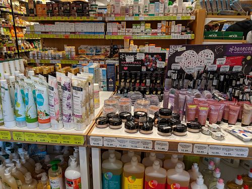 Personal care products and cosmetics at Balev Bio Market - Vitosha in Sofia