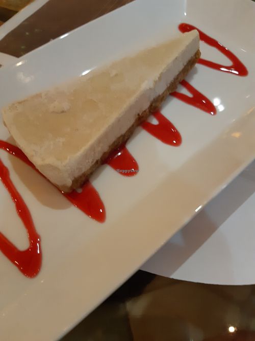 Vegan Cheesecake at Bliss. in Hurghada