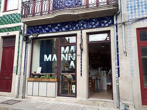 Outside at Manna Porto in Porto