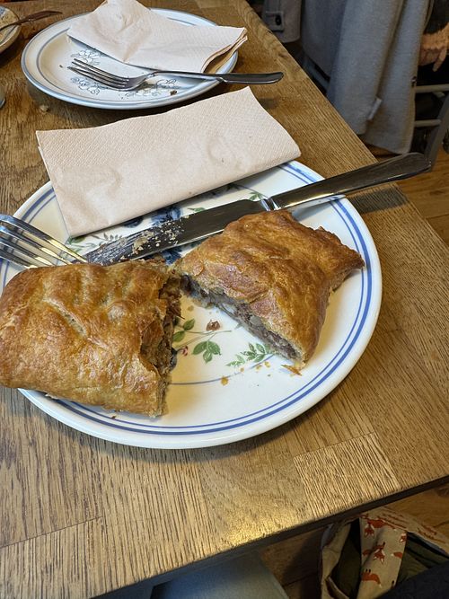  beautiful pastry   at Geo Cafe in Reading