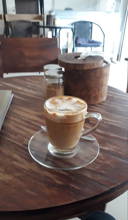 Soy Latte (no extra charge) at Cookies Cafe in Koh Phangan