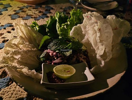 Isan special at Street Vegan House in Koh Phangan