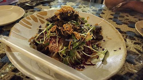 Japan salad at Street Vegan House in Koh Phangan