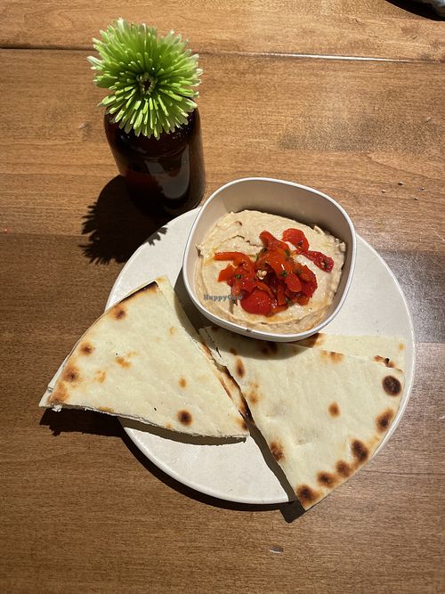 Simple Hummus  at Flower Child in Charlotte