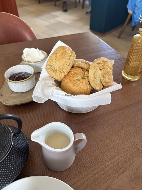 Vegan Cream Tea  at Harbour Loft in Marazion
