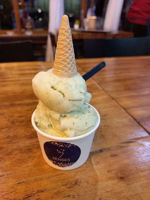 Vodka lime at 7 Senses Gelato Studio in Chiang Mai