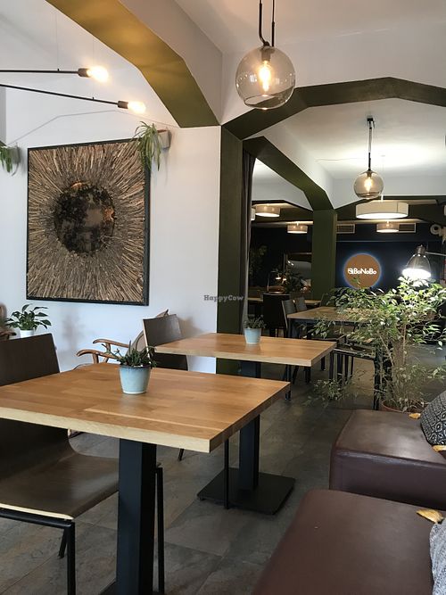 Remodeled interior design  at Bo No Bo Vegan in Olsztyn