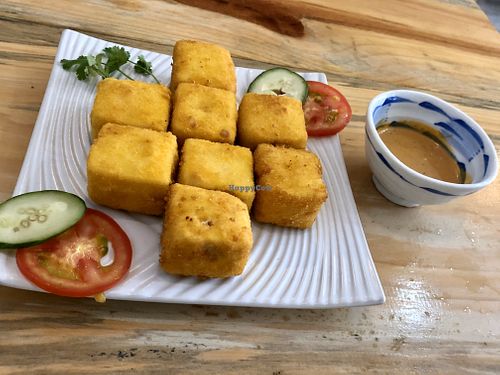 Breaded deep-fried tofu  at Hoan Hy in Qui Nhon