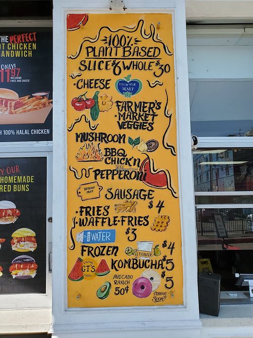 Menu at Big Daddy's Pizza in Venice