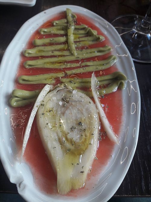 Fennel and avocado tapas at Arte de Tapas in Antequera