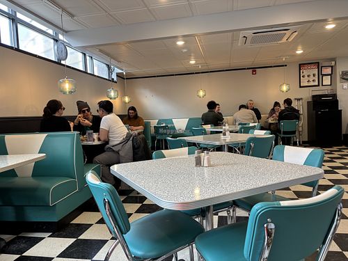 Interior at Angelhearts Donuts in Ithaca