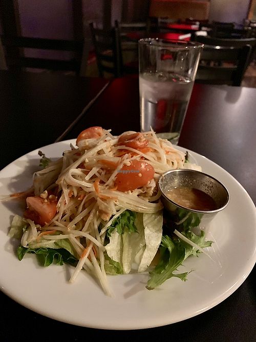 Papaya salad asked to be made vegan at Sa Bai Modern Thai in Phoenix