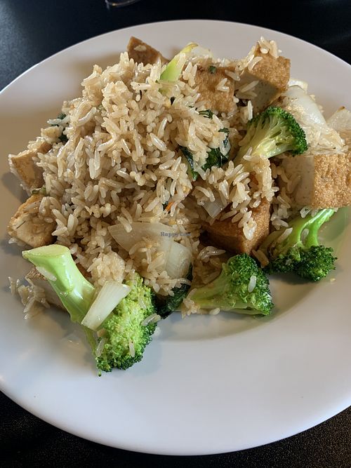 Fried rice ordered vegan  at Sa Bai Modern Thai in Phoenix