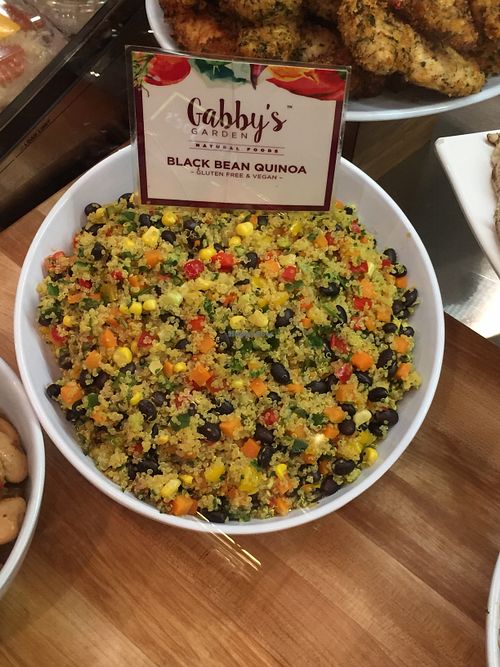 Black bean quinoa  at DTW - Papa Joe's in Romulus