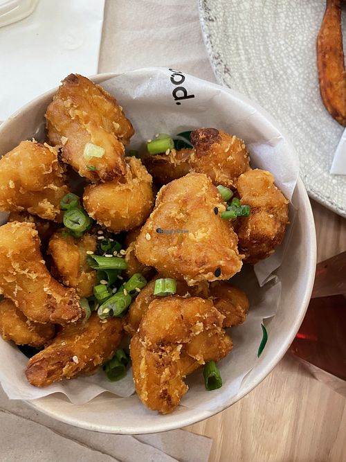 Crispy cauliflower bites   at Veggie Grill by Next Level in Cambridge