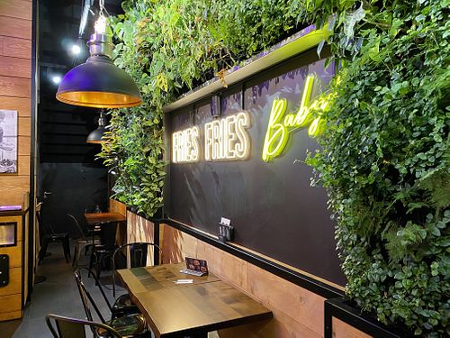 inside at Frittenwerk - Bergstraße in Hamburg