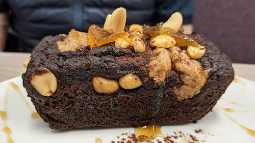 Peanut butter brownie at Simple Goodness in Penrith