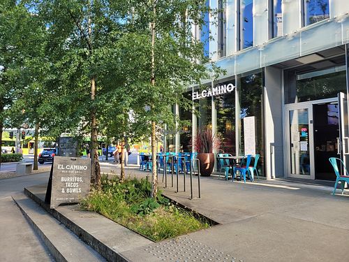 Restaurant front at El Camino - BJØRVIKA in Oslo