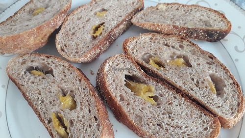 Pumpkin loaf at Greedy Beast in Chiang Mai