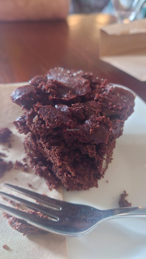Too dry brownie 😥 at Greens & Co in Galway