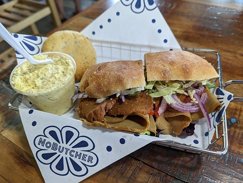 Italian style sub at NoButcher in Las Vegas