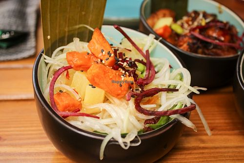 green papaya salad at Vegan House - Alaunstraße in Dresden