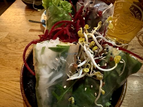 summer rolls #Veganuary at Vegan House - Alaunstraße in Dresden
