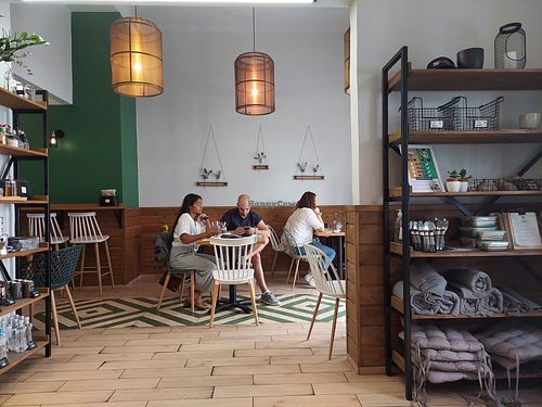 Inside at Élelem Etterem in Budapest