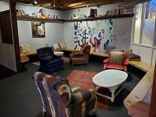 Relaxed area at Melange Eatery in Medford