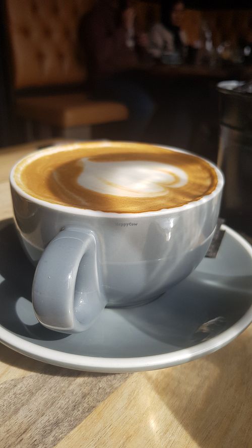 Decaf soya latte at The Dispensary in Newcastle Upon Tyne