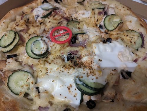 Gyros Pizza at Don Pepe in Budapest