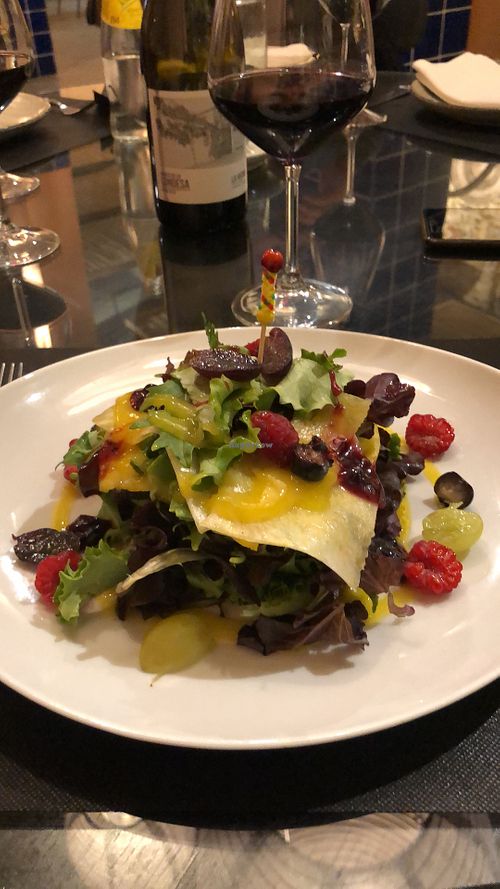 Salad  at Tropicana in Ronda