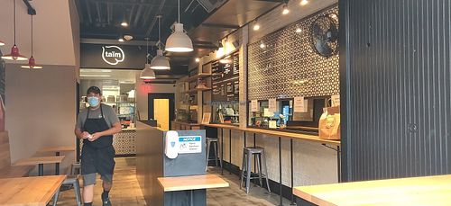 Inside at Taim - Georgetown in Washington