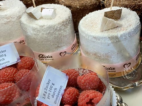 more vegan cake at Aida in Vienna