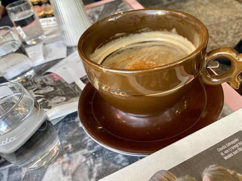 american coffee at Aida in Vienna