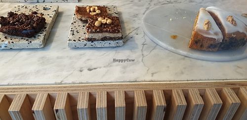 Vegan cakes! at Mica Coffeebar in Haarlem