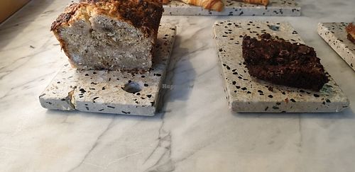 Vegan banana bread and more! at Mica Coffeebar in Haarlem