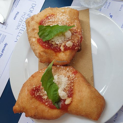 Pizzette - pizza donuts! at Pizzeria Donna Stella in Amalfi