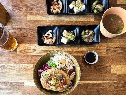 Veggie Patty Set  at Momiji in Berlin