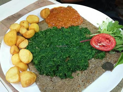 Crepe salada con espinacas at La Taula De Les Crepes in El Campello