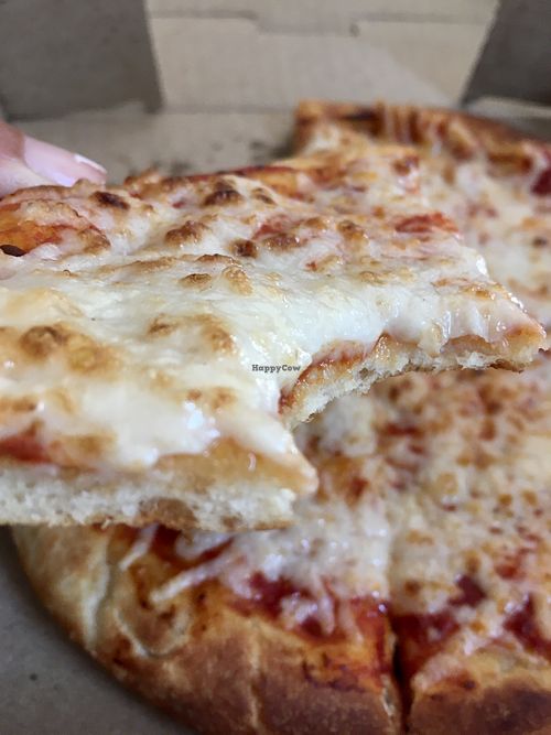 Vegan cheese pizza (8” pie)  at Odd Burger in Toronto