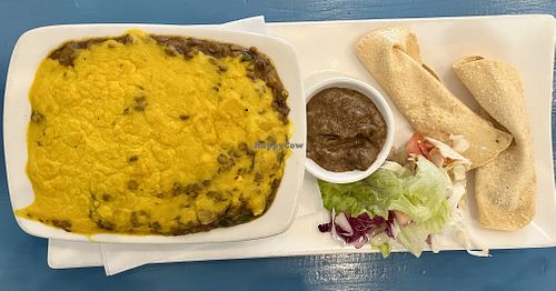 Babotie  at Plant Cafe in Cape Town