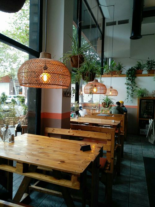 Lovely atmosphere at Menssana in Barcelona