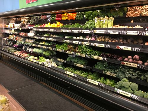 produce aisle at Earth Origins Market in Ocala