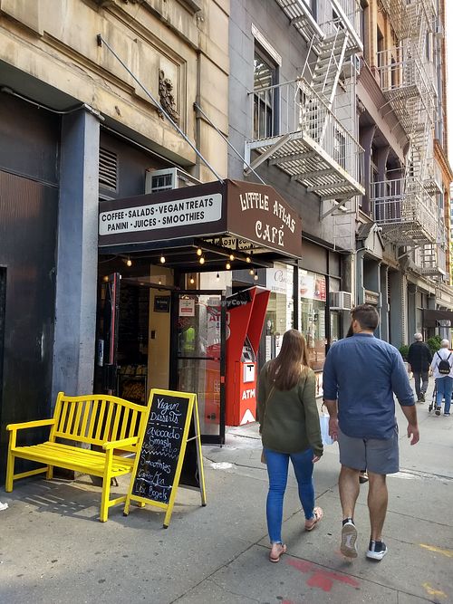 storefront at Little Atlas in New York City