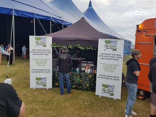 Great market vendor at There's No Catch in Guisborough